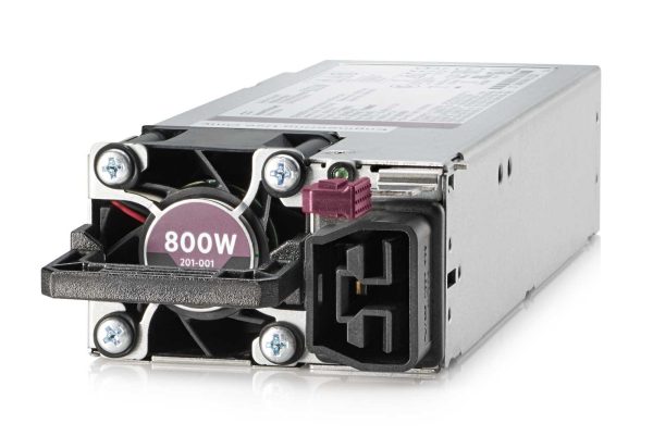 HPE 800W Platinum Hotخرید پاور سرور hp Plug Power Supply