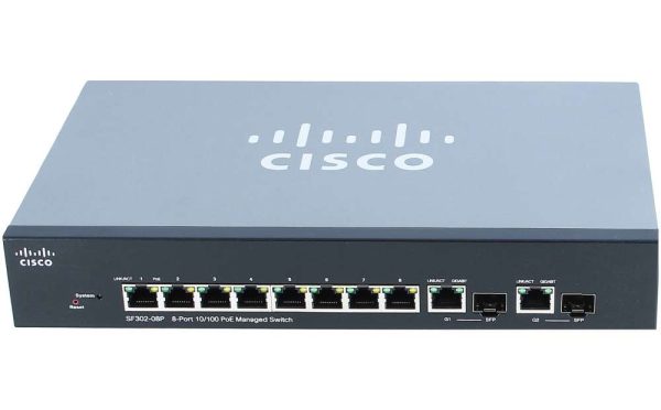 سوئیچ Cisco 10-port Gigabit PoE SRW2008P-K9-EU