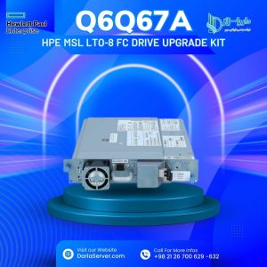 خرید HPE MSL LTO-8 FC Drive Upgrade Kit Q6Q67A از داریا سرور – بهترین راهکار ارتقای Tape Library با سرعت بالا و ظرفیت بیشتر.